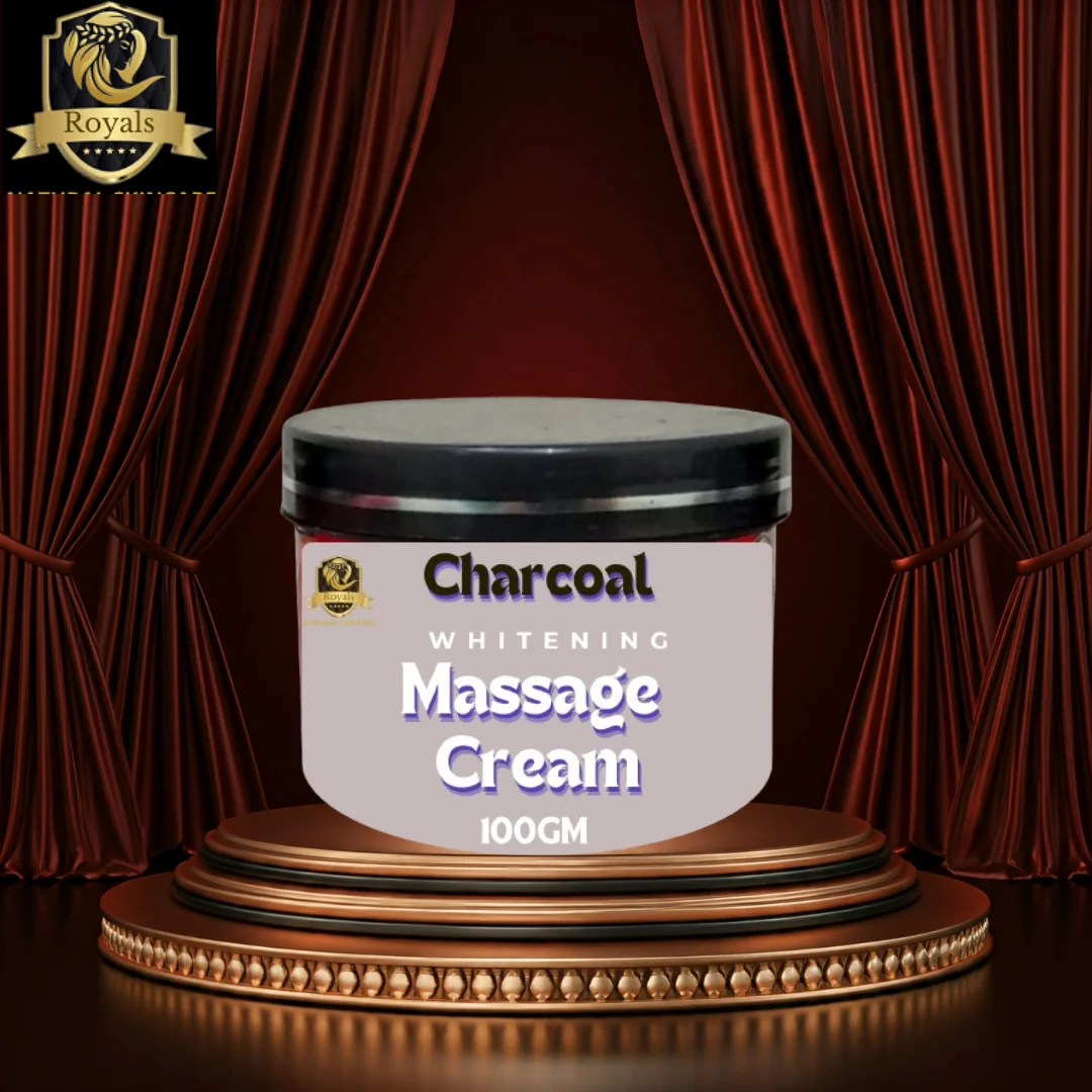 Royals Charcoal Massage Cream
